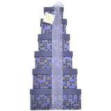 Broadway Basketeers Souring Saphire Sympathy Gift Tower