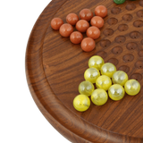 Game Chinese Checkers with Marbles Handcrafted Wooden Toys from India