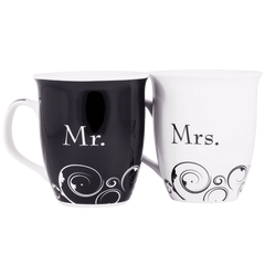 Mr. and Mrs. Christian Coffee Mug Set