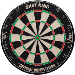 Viper Shot King Sisal Fiber Bristle Dartboard