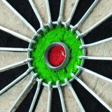 Viper Shot King Sisal Fiber Bristle Dartboard